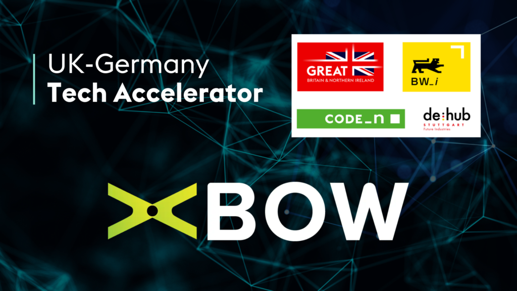 Universal Robotics Software Company BOW selected for first British-German high-tech accelerator in Stuttgart